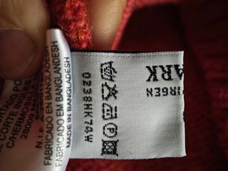 Jersey Lana Hombre M El Corte Inglés  color Coral 