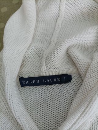 Chaqueta Ralph Lauren Blanca Talla S Niño