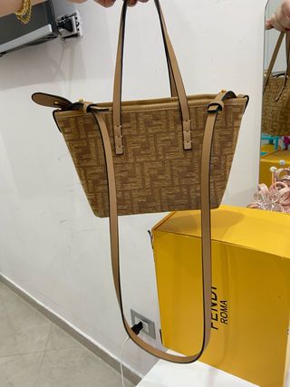 Borsetta Fendi Beige/Marrone