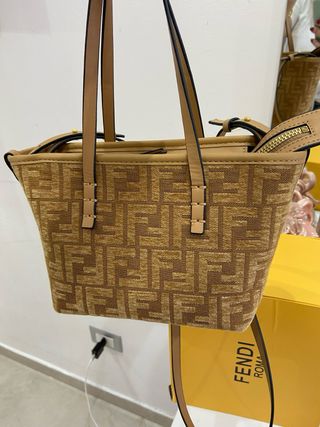 Borsetta Fendi Beige/Marrone