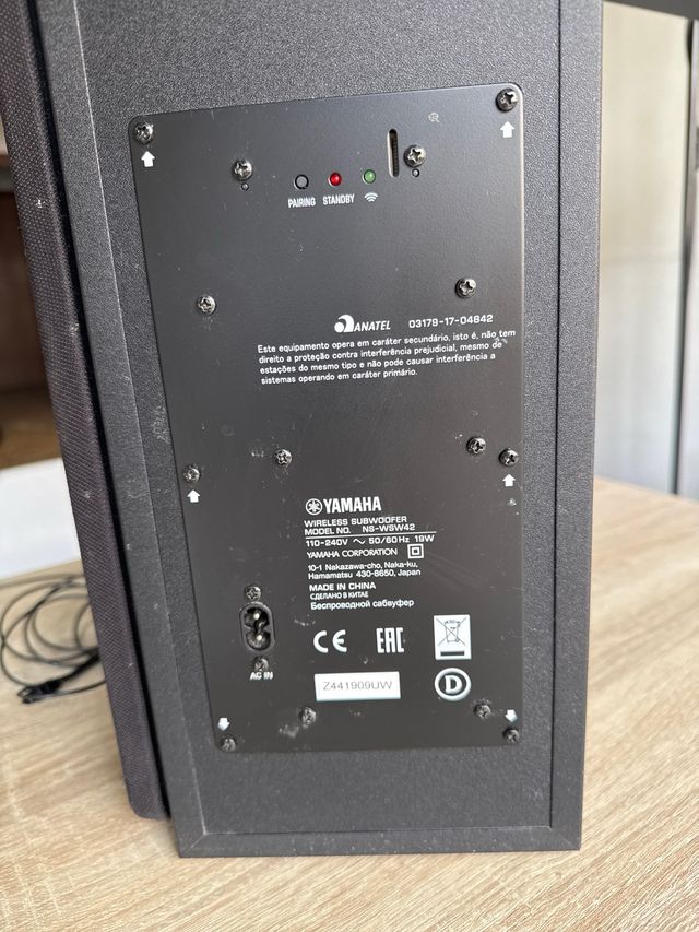 Barra Sonido Yamaha Negra (Precio no negociable)