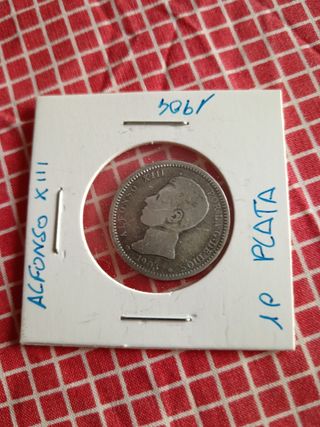 Moneda Española Plata Antigua