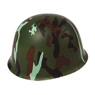 Casco militar camuflaje adulto