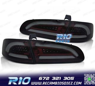PILOTOS LED BAR SEAT IBIZA 6L 02-08 ROJO AHUMADO