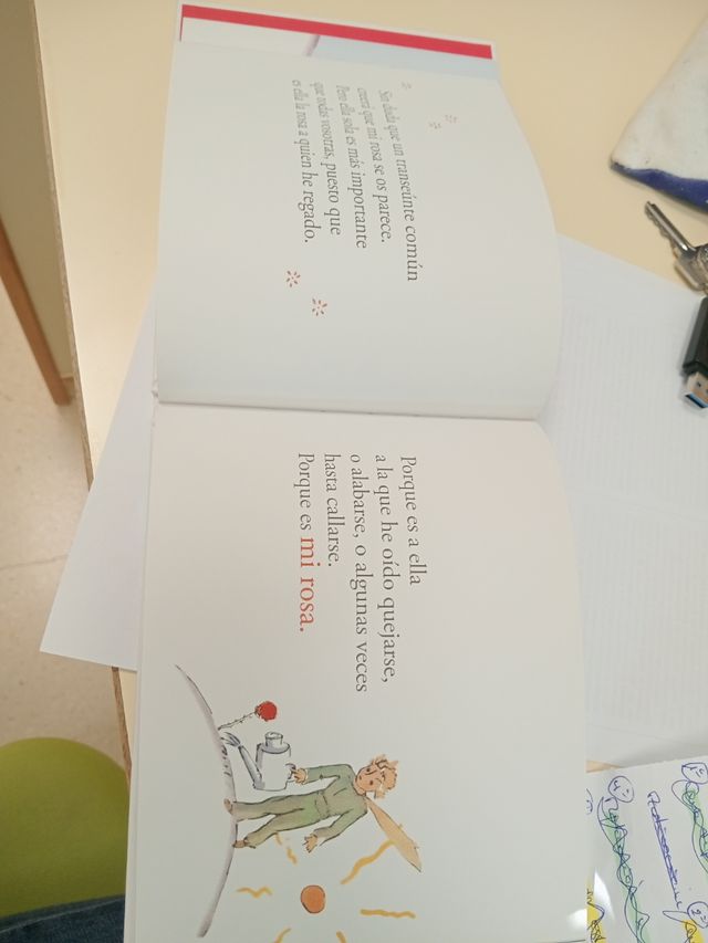 No se ve bien sino con el corazón. Pensamientos...