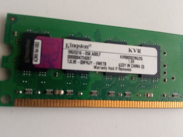 Kingston DDR2 2 2 GB de memória RAM
