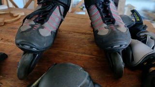 Patines Rollerblade XTRA con protecciones talla 45