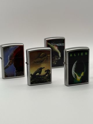 ALIEN SAGA: Collezione 6 Zippo 