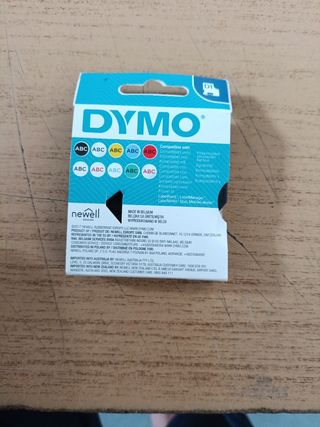 Etiquetas DYMO D1 Negro/Blanco de varios tamaños