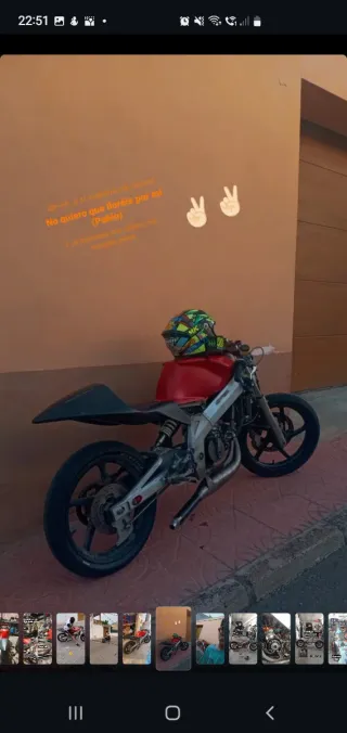 Derbi GPR para circuito con papeles