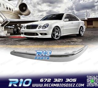 MOLDURA IZQ MERCEDES CLASE E W211 02-06 PARAGOLPES DELANTERO