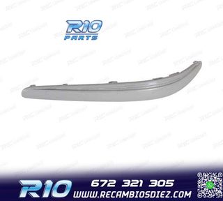 MOLDURA IZQ MERCEDES CLASE E W211 02-06 PARAGOLPES DELANTERO