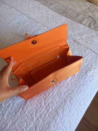 Bolso de fiesta naranja