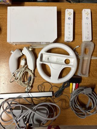 Nintendo Wii Console Bianca Completa