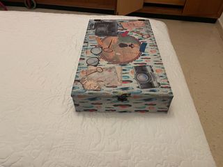 Caja decorativa vintage.nuevo