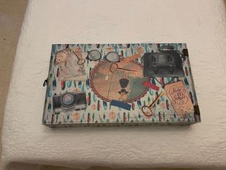 Caja decorativa vintage.nuevo