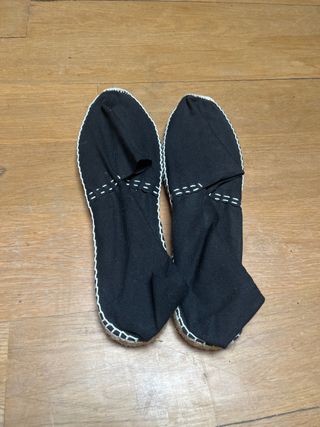 Alpargatas Negras Talla 44