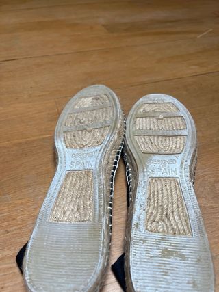 Alpargatas Negras Talla 44