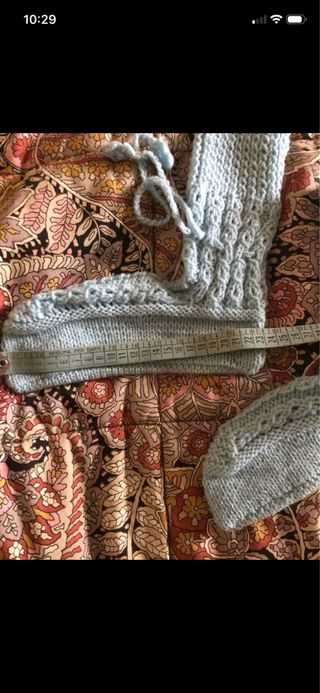 Calzette lana fatte a mano