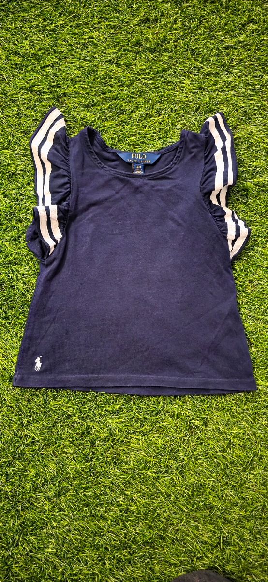 Camiseta Polo Ralph Lauren azul 3T (94-100cm)