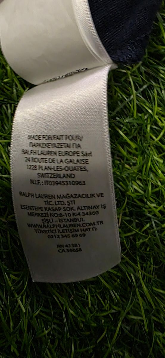 Camiseta Polo Ralph Lauren azul 3T (94-100cm)