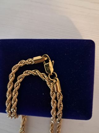 2 Cadenas Oro 18k