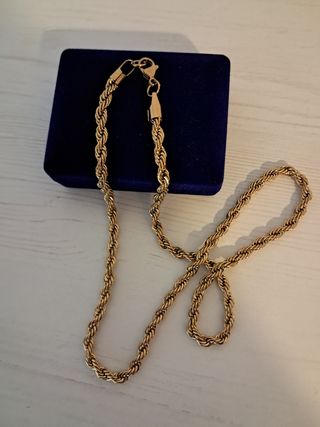 2 Cadenas Oro 18k