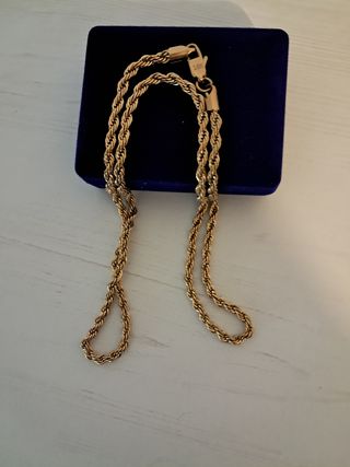 2 Cadenas Oro 18k