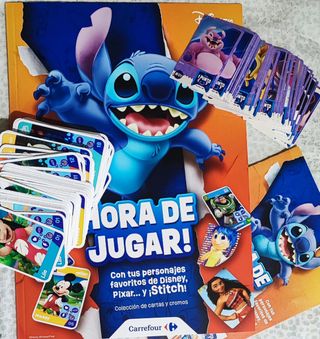 Cromos Disney Carrefour Lilo & Stitch