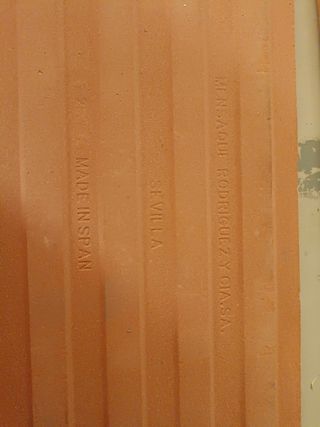 Azulejos Mensaque Diseño Geométrico Azul Blanco