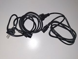 2 Cables de alimentación para ordenador