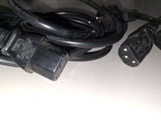2 Cables de alimentación para ordenador