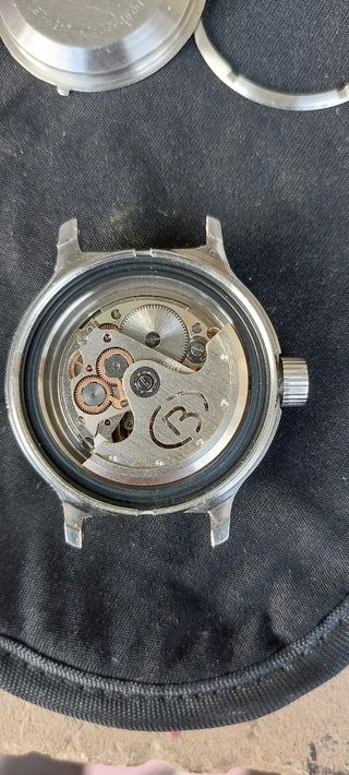 Reloj Vostok Amphibia automático azul Scuba dude