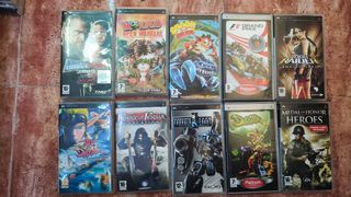 Lot 10 giochi per PSP