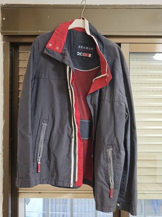 Chaqueta SEAMAN COLLECTION azul hombre