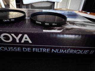 Kit 3 Filtros HOYA Digital Filter II 55mm