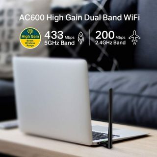 Adaptador WiFi USB AC600 Dual Band
