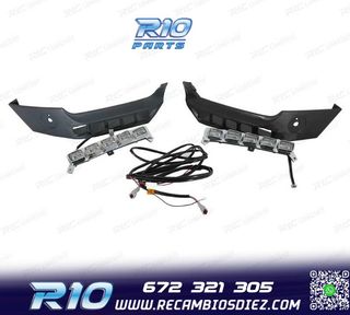 KIT LUZ DIURNA PARA MERCEDES CLASE G W463 LEDS DE ALTA PONTE