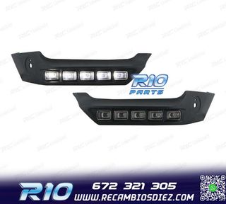 KIT LUZ DIURNA PARA MERCEDES CLASE G W463 LEDS DE ALTA PONTE