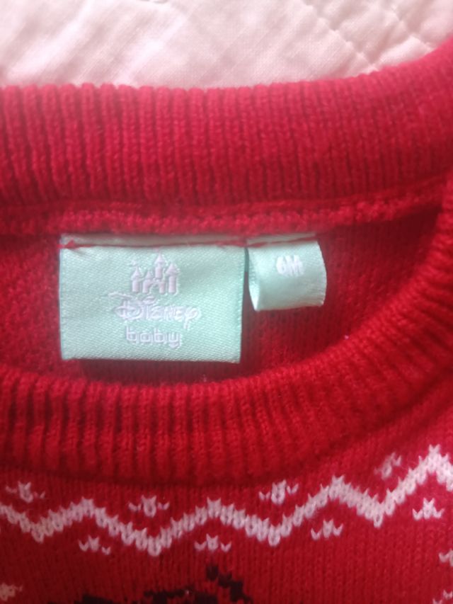 2 Jerséis Navidad Reindeer y Mickey