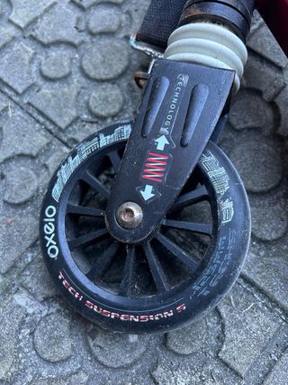 Patinete scooter niña/o y casco