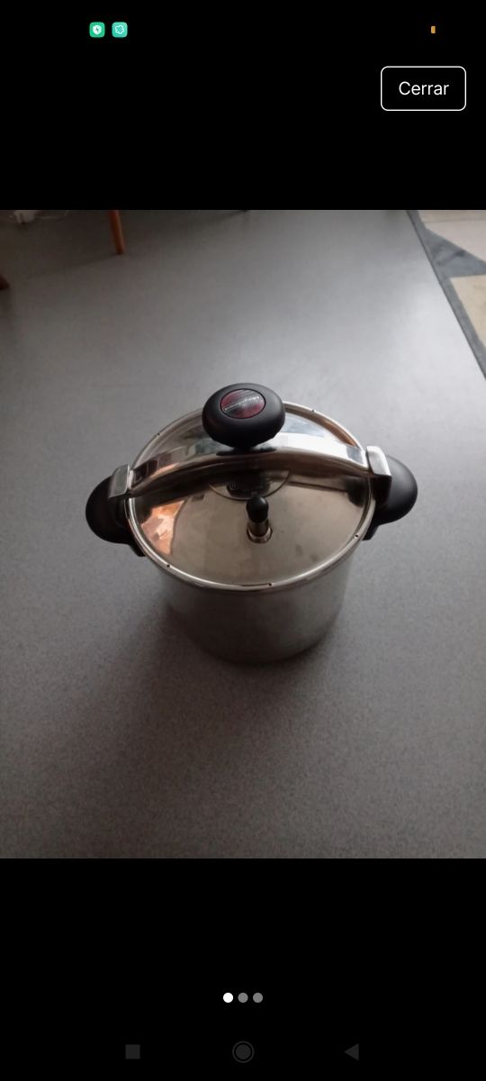 Olla a presión acero inoxidable