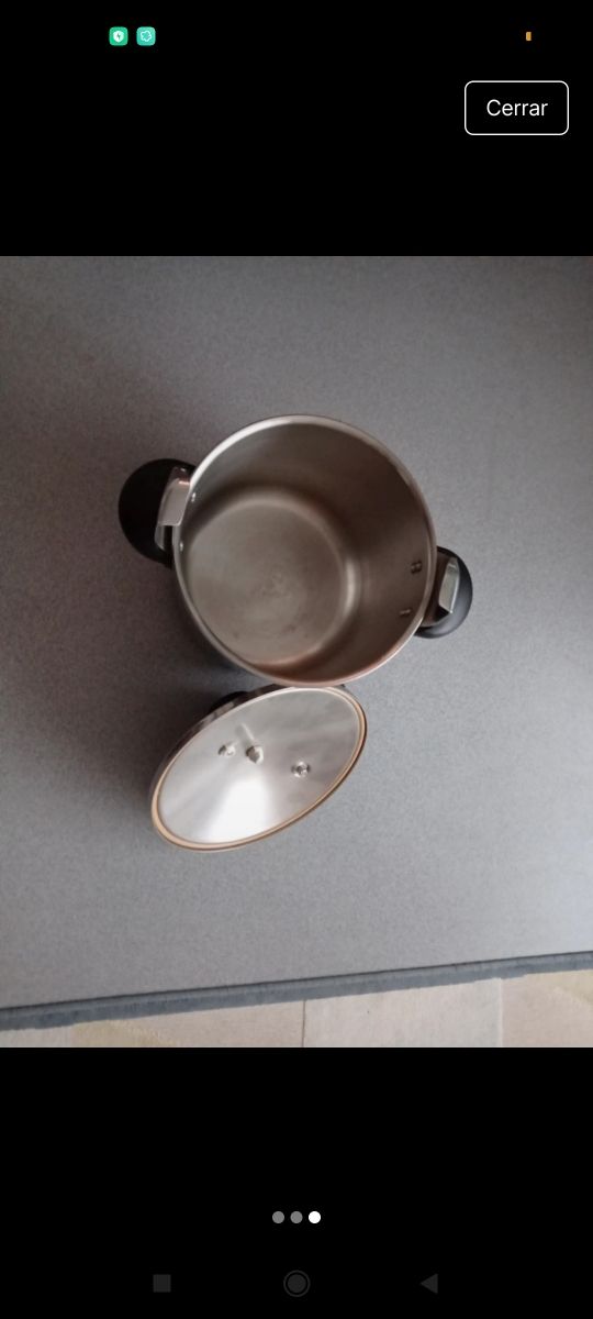 Olla a presión acero inoxidable