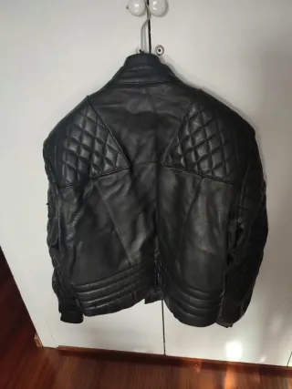 Chaqueta de cuero moto Frank Thomas Hombre Talla 4