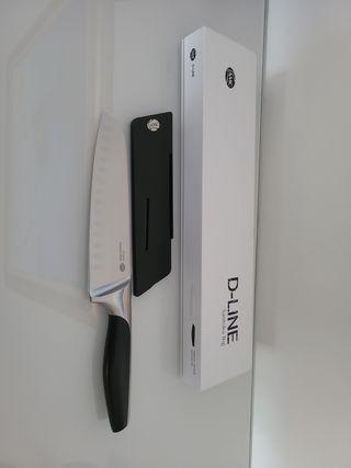 Set Coltelli AMC D-LINE con base e affilalama