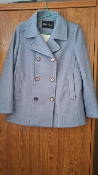 Abrigo Pilar Prieto Azul Talla XL