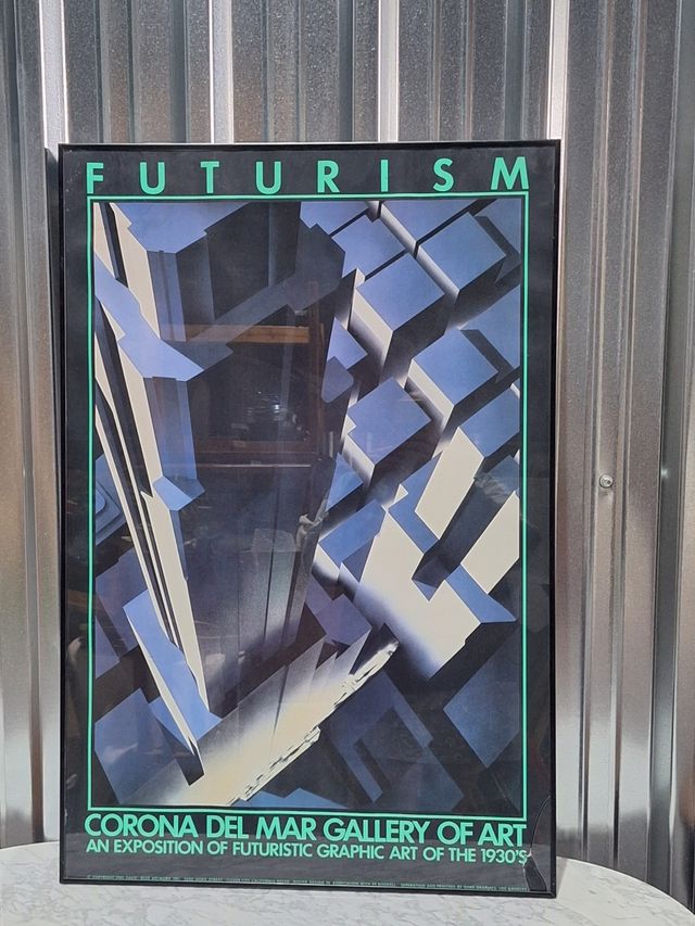 Póster Futurismo Art Déco
