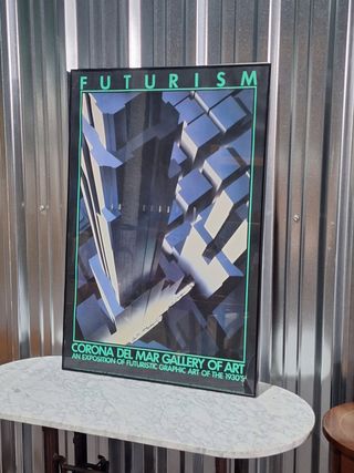 Póster Futurismo Art Déco