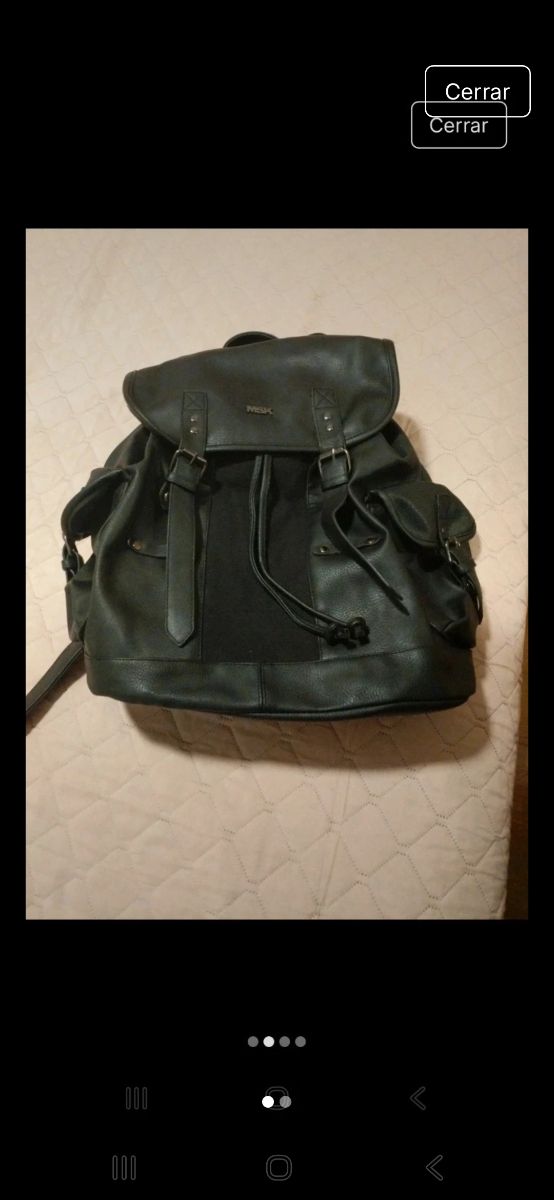 Mochila Misako Grande Negra