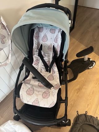 Carrito Bugaboo Bee 5 con capazo y accesorios